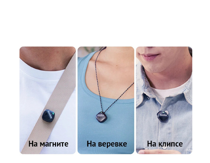Радиосистема Godox Cube SC Kit 2, Синий №19
