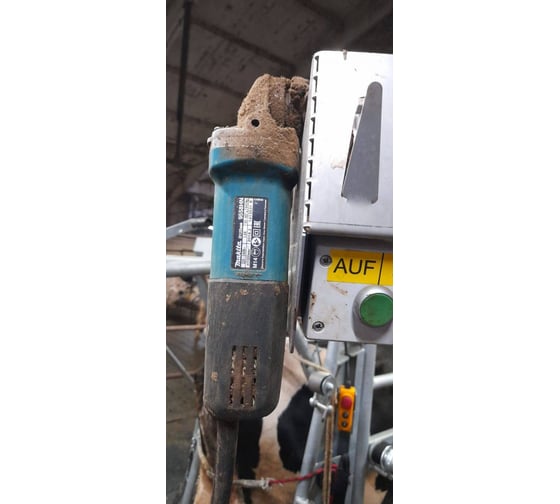 Угловая шлифмашина Makita, плавный пуск, антирестарт, коробка GA5030RX8 (Makita GA5030R+Диск B-45808, 5 шт), 125 мм, 11000 об/мин, 720 Вт детальное изображение - 14