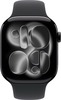Умные часы Apple Watch Series 11 46 мм, Jet Black Aluminium Case with Black Sport Band, GPS + Cellular, Черный вариант - 2