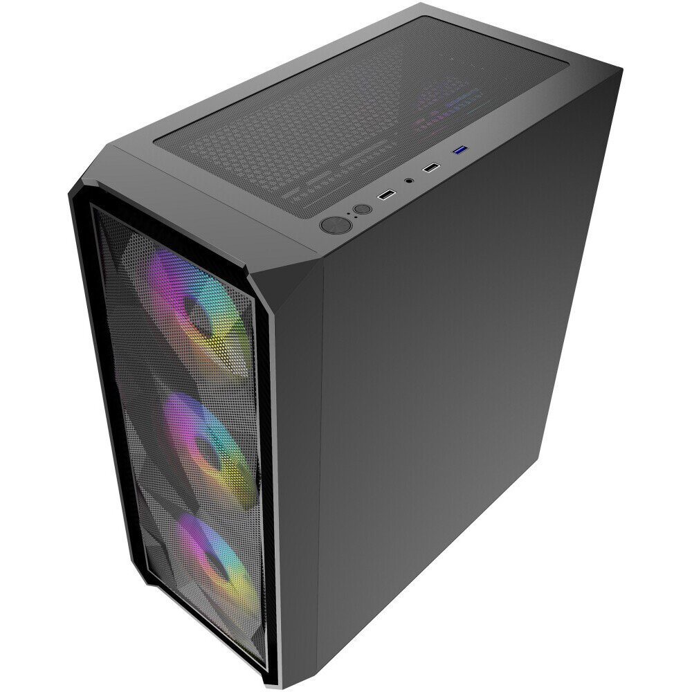 Корпус Powercase Mistral Edge, Черный детальное изображение - 5
