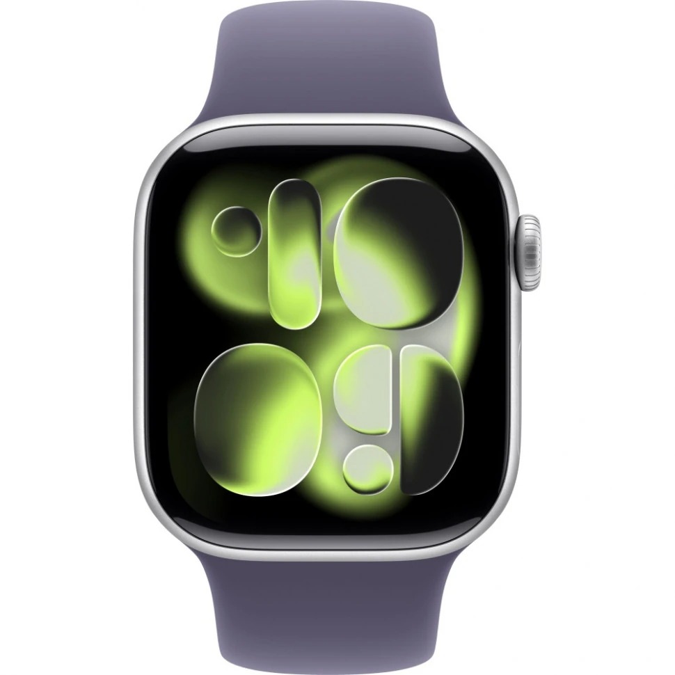 Умные часы Apple Watch Series 11 42 мм, Silver Aluminium Case with Purple Fog Sport Band, GPS, Фиолетовый туман детальное изображение - 2