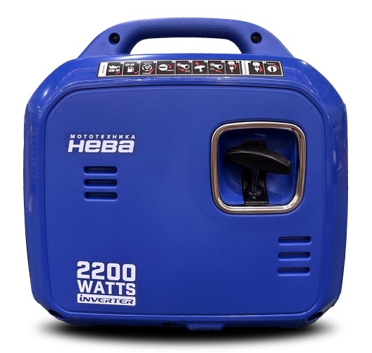 Генератор бензиновый НЕВА DB2200, 1.9 кВт, Синий детальное изображение - 2