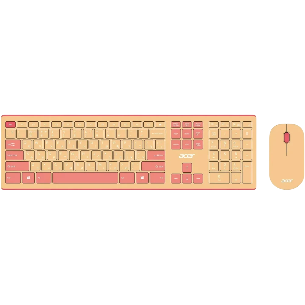 Клавиатура + мышь Acer OCC205, Бежевый детальное изображение - 2