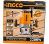 Фрезер INGCO INDUSTRIAL RT12008, 1200 Вт, Желтый вариант - 8