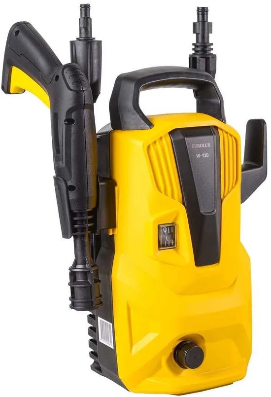 Автомойка EUROLUX W-130, 1.6 кВт, 130 бар, Желтый детальное изображение - 2