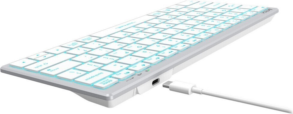 Клавиатура A4Tech Fstyler FX61, Белый детальное изображение - 5