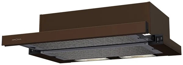 Вытяжка Krona KAMILLA 600 BLACK, Черный (1 мотор) детальное изображение - 2