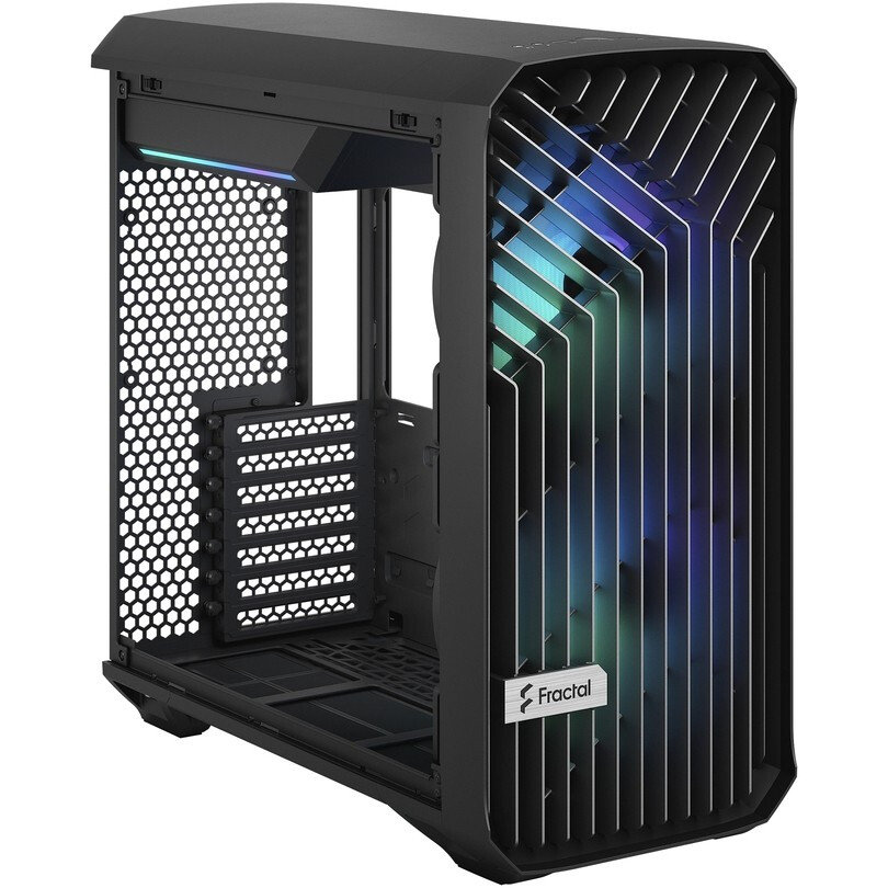 Корпус Fractal Design Torrent Compact RGB TG Light Tint, Черный детальное изображение - 3