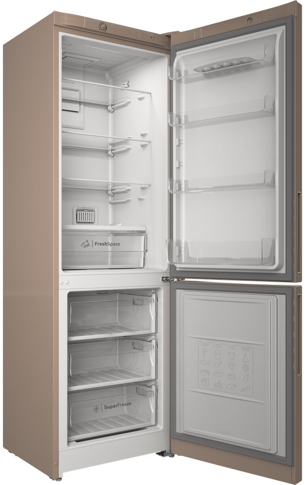 Холодильник Indesit ITR 4180 E, Бежевый детальное изображение - 4
