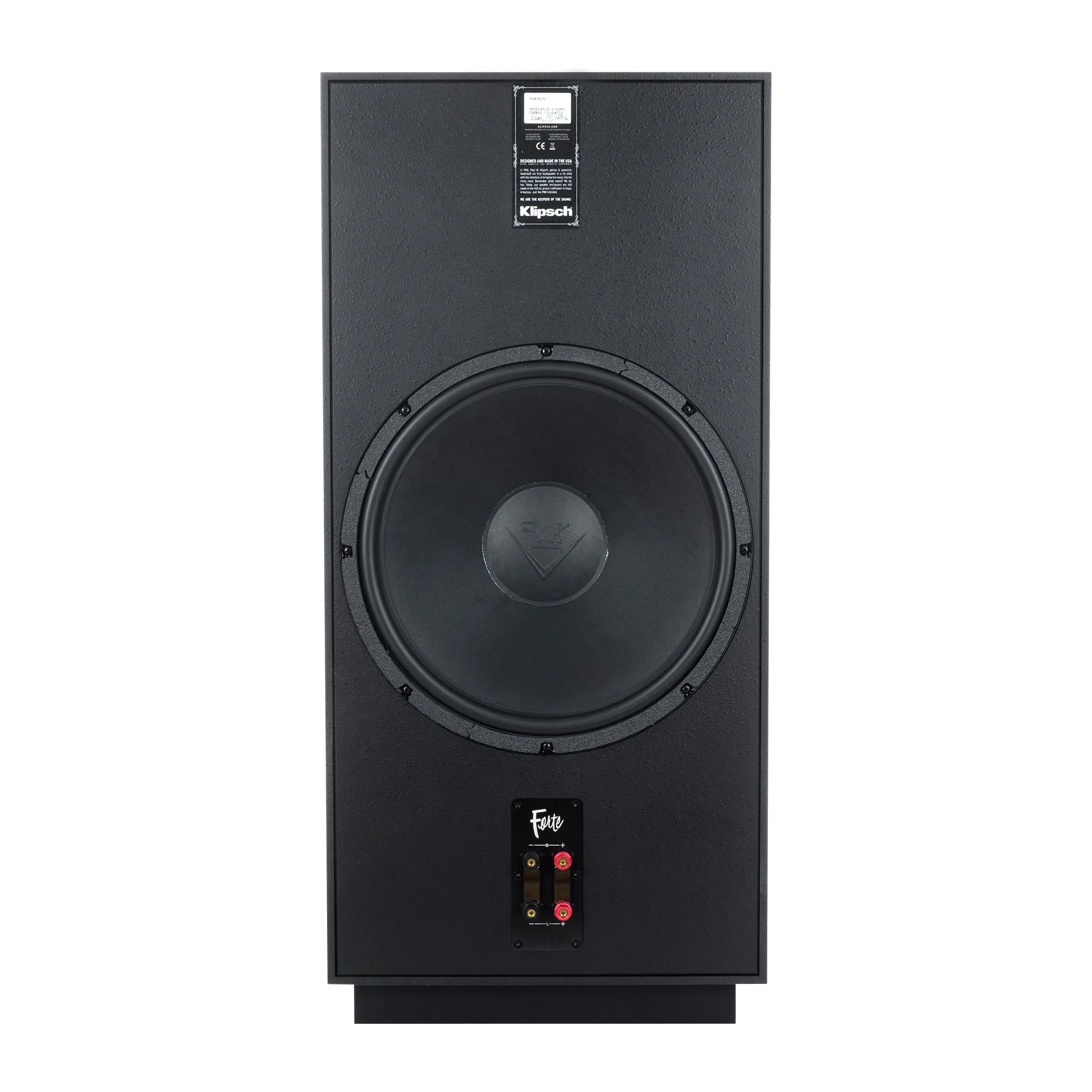 Напольная акустика Klipsch Forte IV Heritage Ash, Черный детальное изображение - 5