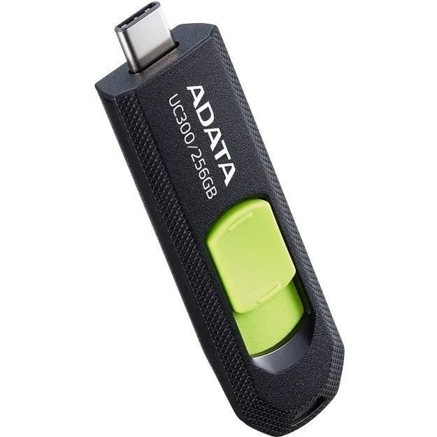 USB Flash накопитель ADATA UC300 256 ГБ, черный детальное изображение - 1