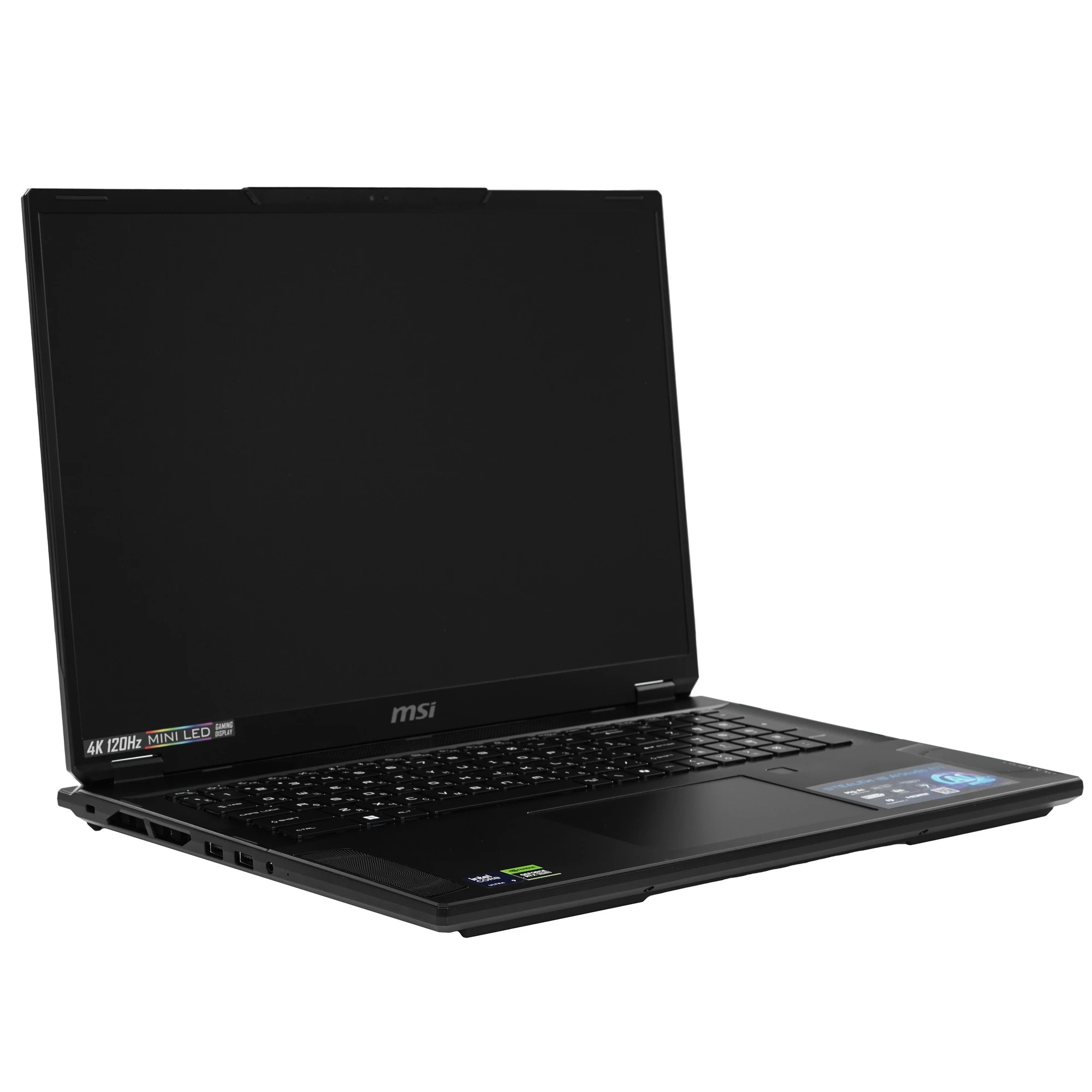 Ноутбук MSI Stealth 18 AI Studio A1VHG-008US, Intel Core Ultra 9 185H, RAM 32 ГБ, Черный, SSD 1 ТБ, NVIDIA GeForce RTX 4080, Windows 11 Home детальное изображение - 2