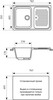 Кухонная мойка Gran-Stone GS-78  вариант - 8