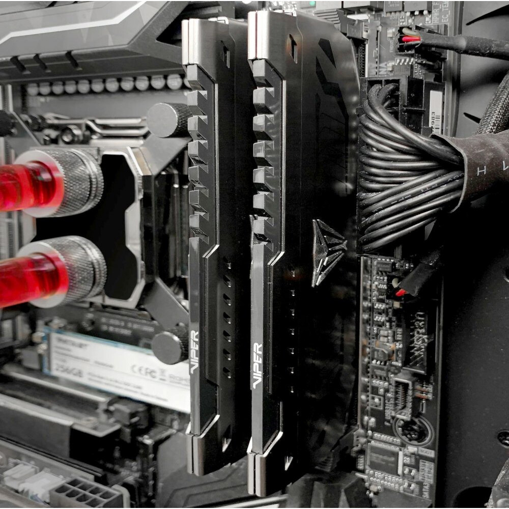 Оперативная память Patriot Viper Steel DDR4 3200MHz, PVS48G320C6K, 2x4 Гб KIT, 8 Гб детальное изображение - 2