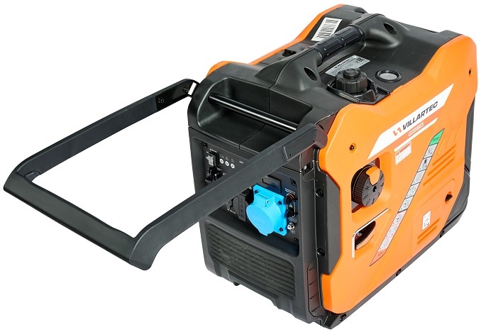 Генератор бензиновый VILLARTEC GI 358ES, 3.5 кВт, Оранжевый детальное изображение - 2