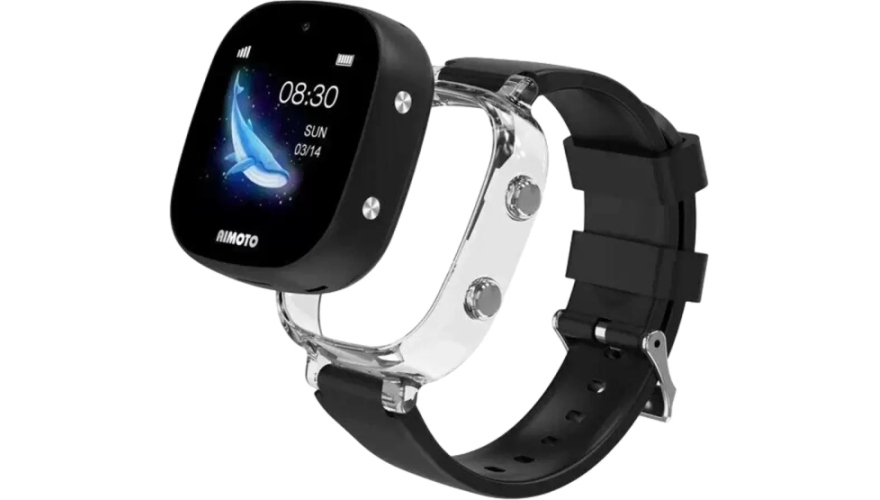 Детские смарт-часы Aimoto Crystal 4G, 47 мм, Черный детальное изображение - 2