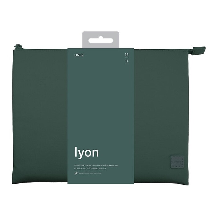 Чехол Uniq Lyon для MacBook 13-14, Зеленый, (LYON(14)-FORGREEN) №2