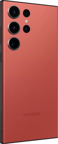 Смартфон Samsung Galaxy S23 Ultra 12/256 Гб, Красный, Dual nano SIM + eSIM детальное изображение - 3