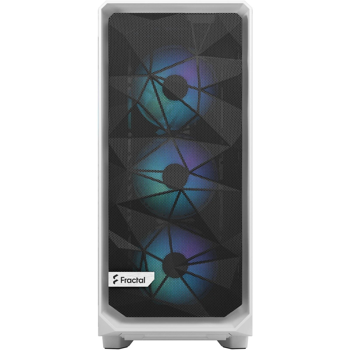 Корпус Fractal Design Meshify 2 Compact RGB TG Clear Tint, Белый детальное изображение - 2