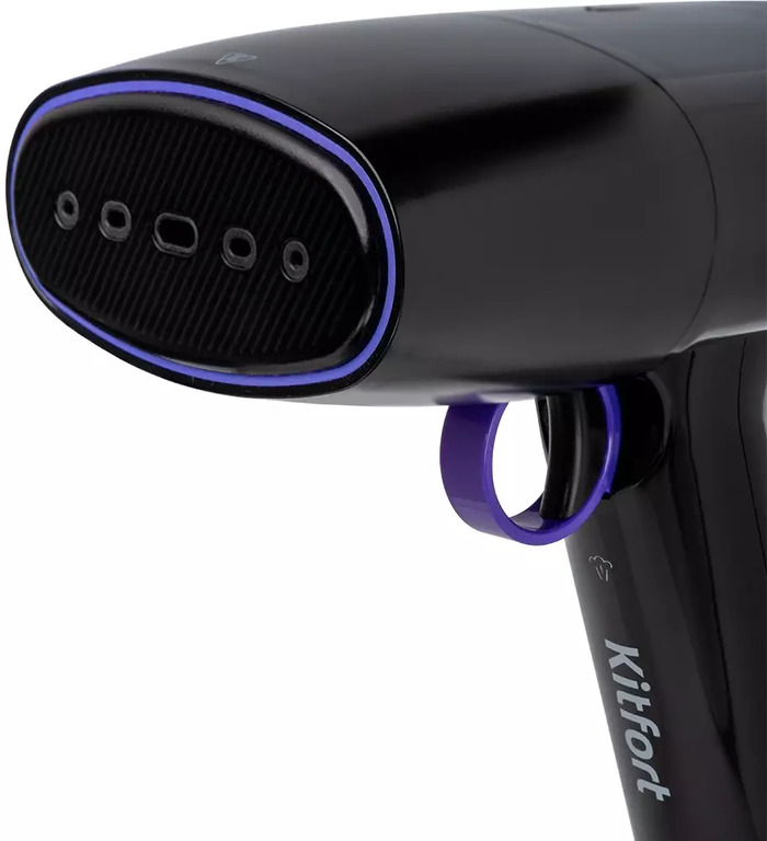 Отпариватель Kitfort КТ-9114, Черный/фиолетовый №3