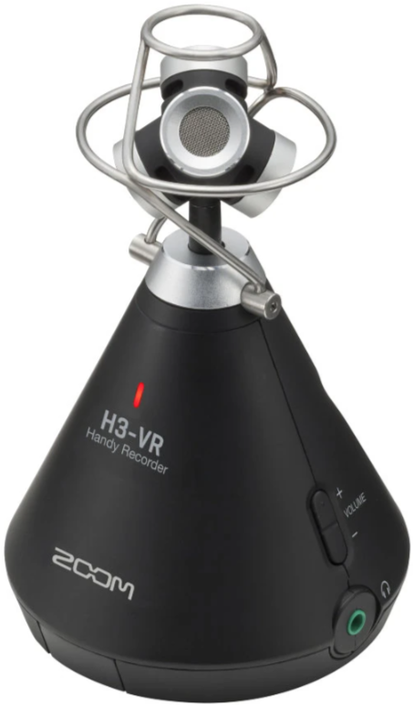Рекордер Zoom H3-VR 360°, 24 бит, Черный детальное изображение - 3