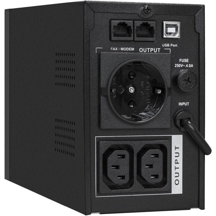 ИБП ExeGate SpecialPro UNB-1000.LED.AVR.1SH.2C13.RJ.USB детальное изображение - 2