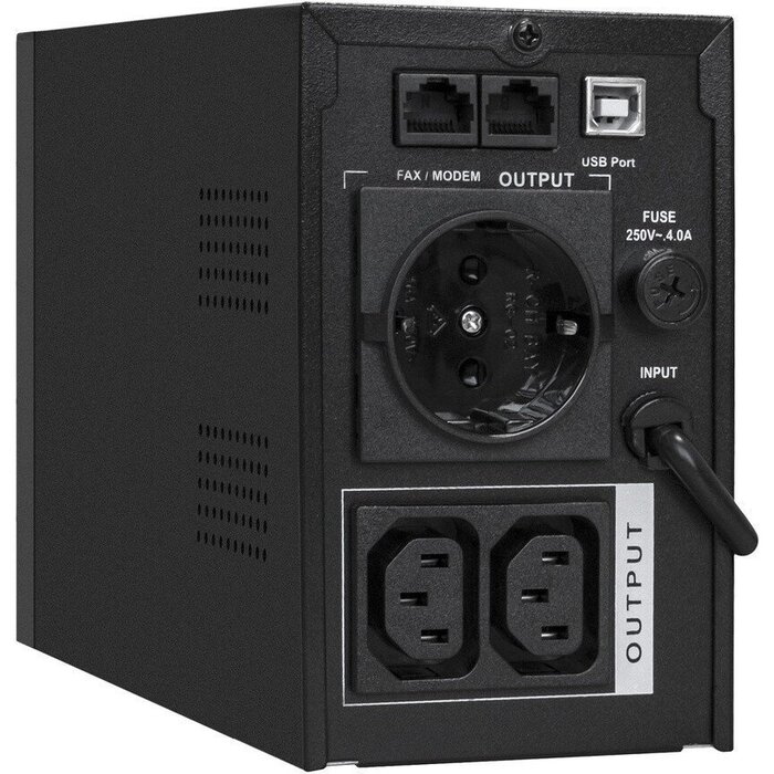 ИБП ExeGate SpecialPro UNB-1000.LED.AVR.1SH.2C13.RJ.USB №2