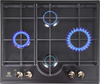 Газовая варочная панель Electrolux GPE 362 RBB, Черный вариант - 7