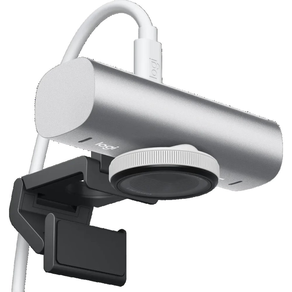 Веб-камера Logitech MX Brio 4К, 960-001554, Серебристый детальное изображение - 3