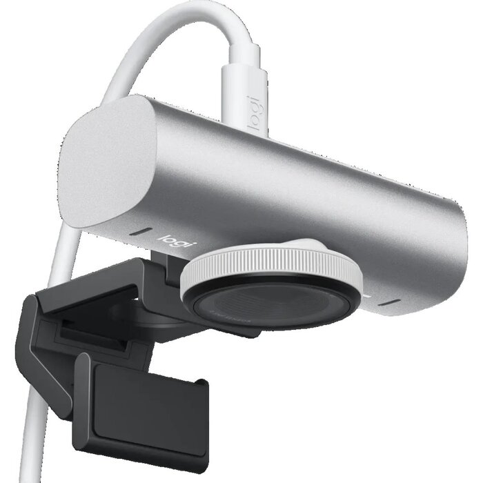Веб-камера Logitech MX Brio 4К, 960-001554, Серебристый №3