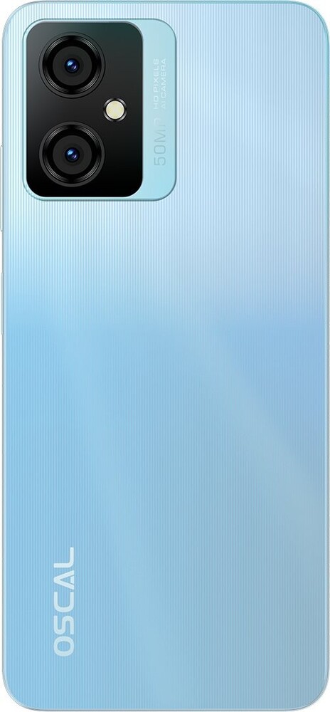 Смартфон Oscal C70 6/128 Гб, Голубой, Dual nano SIM №3