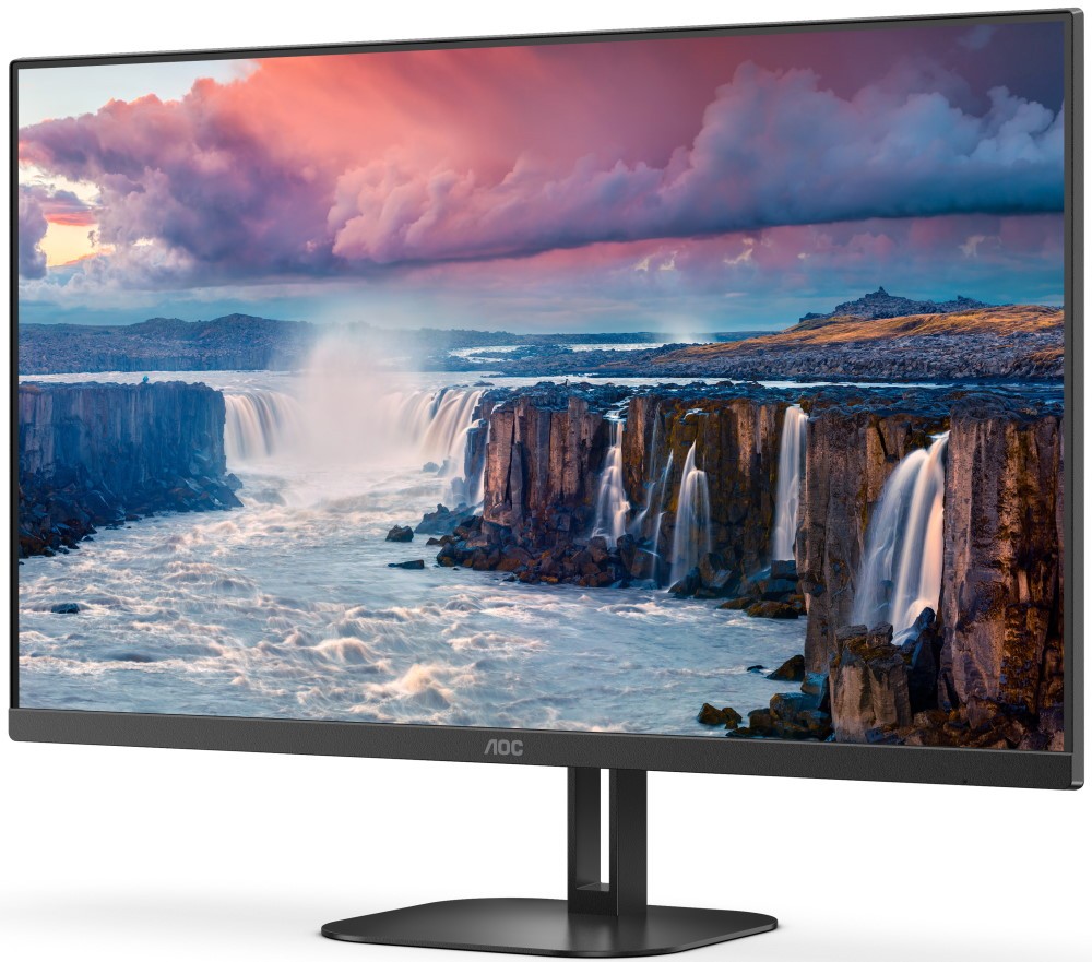 Монитор AOC 24V5CE, 23.8″, 1920x1080, 75 Гц, Черный детальное изображение - 2