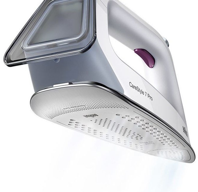 Утюг с парогенератором Braun CareStyle 7 Pro IS 7155, Серебристый детальное изображение - 2