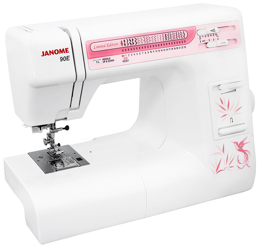 Швейная машина Janome 90E, Белый детальное изображение - 2