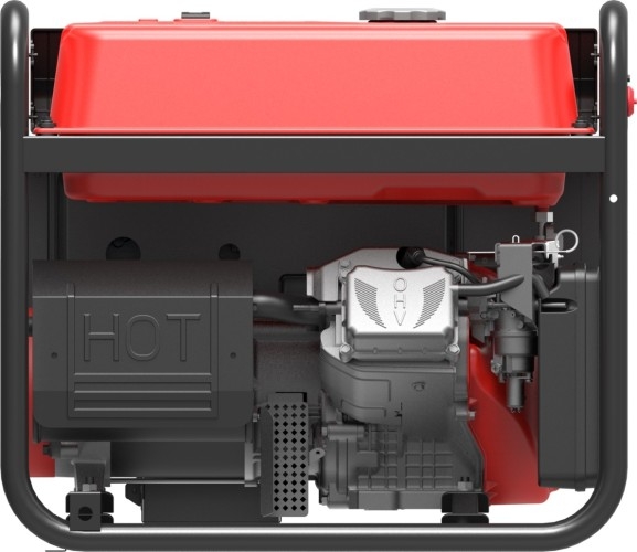 Генератор бензиновый SUNREKA G7500EAX 211008, 7 кВт, Красный детальное изображение - 5