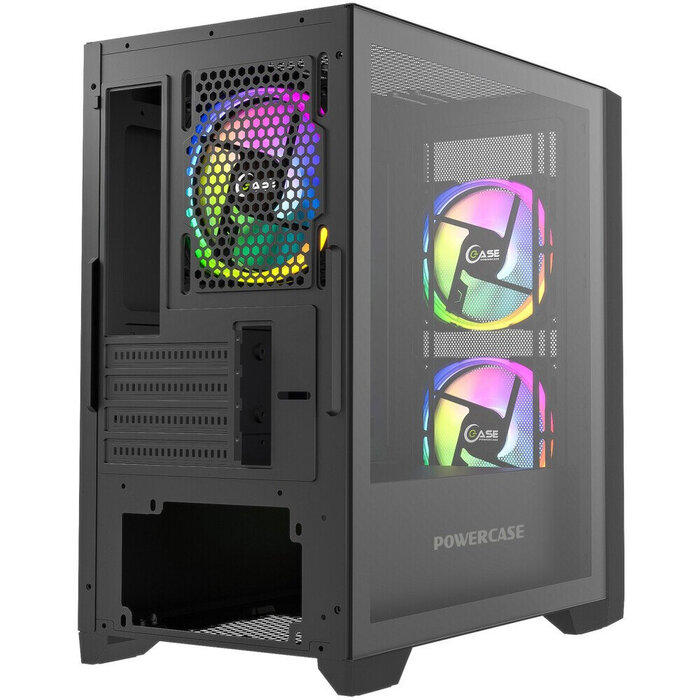 Корпус Powercase Alisio Micro Z3B ARGB, Черный №6