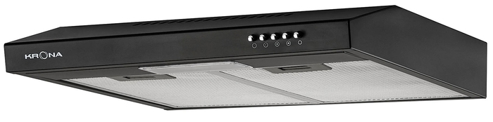 Вытяжка Krona JESSICA slim 500 black PB, Черный №4