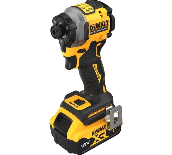 Аккумуляторный ударный гайковерт DeWALT DCF850P2T-QW, 18 В, 206 Нм, 5 А·ч детальное изображение - 2