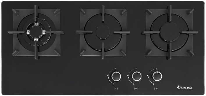 Газовая варочная панель Gefest PVG 2150-01 K33, Черный детальное изображение - 1