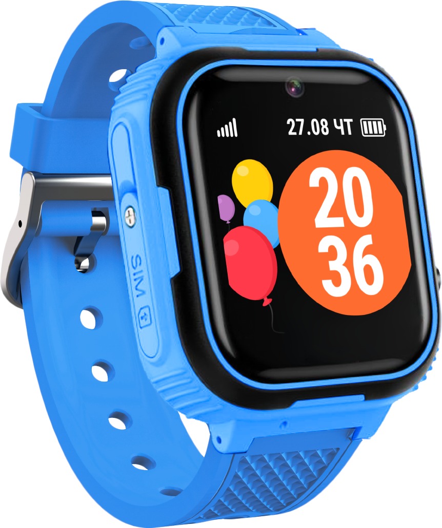 Детские умные часы Geozon Junior, 37 мм, Голубой детальное изображение - 2