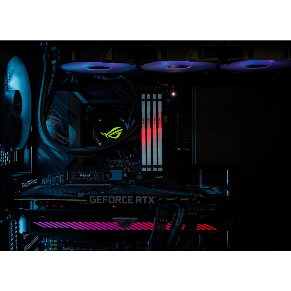 Оперативная память Kingston Fury Beast Black RGB DDR5 6000MHz, KF560C36BBEA-16, 16 Гб детальное изображение - 5