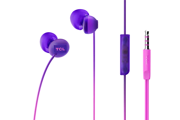 Проводные наушники TCL SOCL300, Фиолетовый детальное изображение - 5
