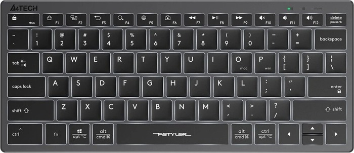 Клавиатура A4Tech Fstyler FX61, Серый №6