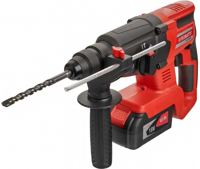 Аккумуляторный перфоратор Felisatti ПА-20/18Л3 (кейс, 1 аккум. 4Ач и ЗУ) 579.5.1.00, 2.2 Дж, 5900 уд/мин №1