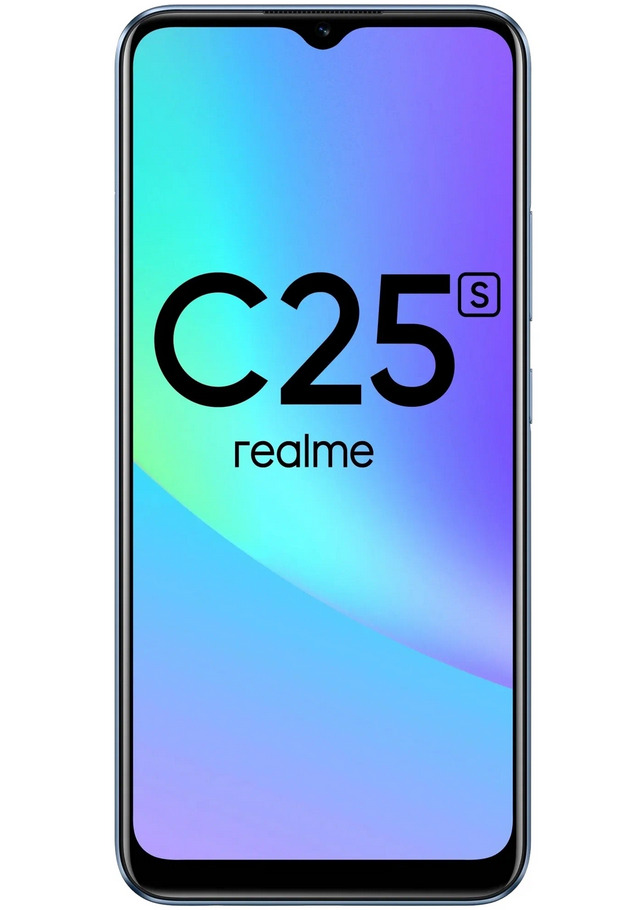 Смартфон Realme C25s 4/128 ГБ, water blue, Dual nano SIM детальное изображение - 3