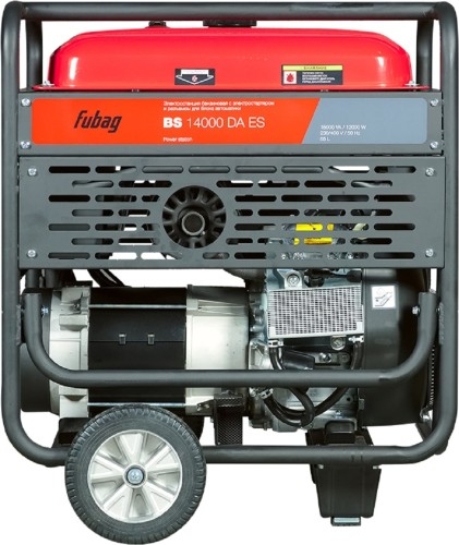 Генератор бензиновый FUBAG BS 14000 DA ES 641056, 12 кВт, Красный детальное изображение - 6