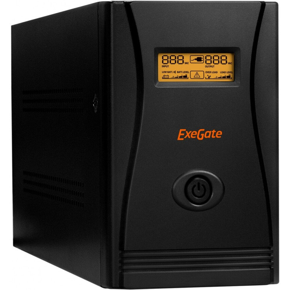 ИБП ExeGate SpecialPro Smart LLB-2000 LCD (EURO,RJ) детальное изображение - 1