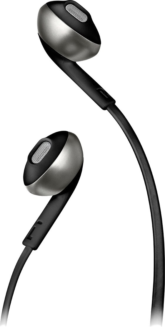Проводные наушники JBL T205BT, Серебристый детальное изображение - 2