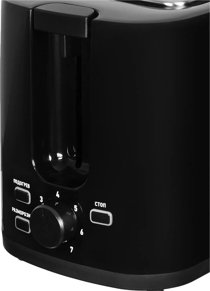 Тостер Hyundai HYT-3501, Черный №4