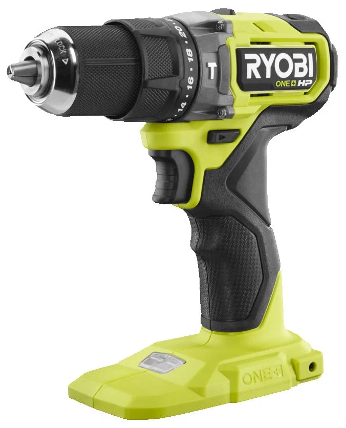 Аккумуляторная дрель-шуруповерт Ryobi ONE+ RPD18C-220S 5133004982, 18 В, 54 Нм, 2 А·ч  детальное изображение - 1